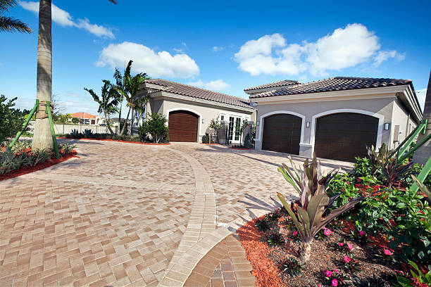 Permeable Paver Driveway in Iowa Colony, TX